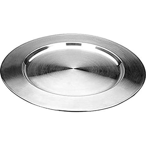 ibili Elektro 3 Piatto elegante argento 32 cm