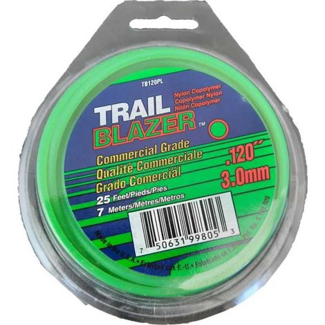 Runder Nylonfaden Ø 3 mm für Freischneider (Blister)