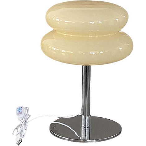 Lampe de bureau USB à intensité variable trichromatique pour salon, lampe d'ambiance A (1/4)