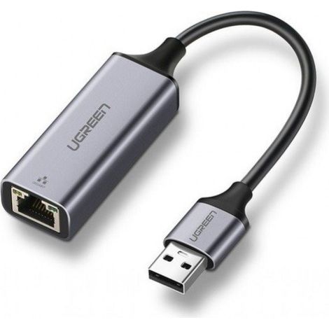 Adattatore Ethernet da USB-A a RJ45 UGREEN - Grigio siderale