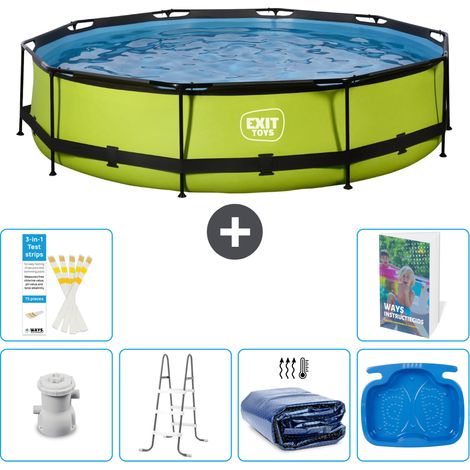 Exit Pool Rund - 360x76 cm - 7-teilig S318