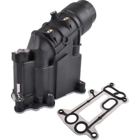 Boîtier de filtre à huile, couvercle de compartiment moteur, s'adapte aux modèles automobiles premium E81 E87 E90 E91 E92 E93, numéros OE 11 42 7 807 799, 11 42 7 797 392, comprend un joint (1/5)