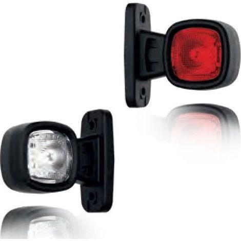 Feu de gabarit LED 12 30V Rouge Blanc