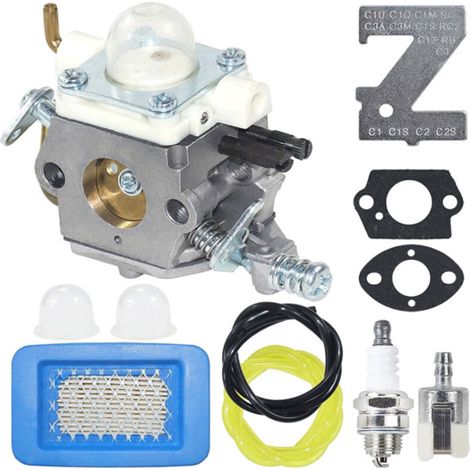 Les carburateurs C1M-K77, C1M-K76, C1M-K49A et C1U-K16A sont compatibles avec l'Echo PB403H et font partie de la série C1M de carburateurs pour souffleurs Echo. (1/4)