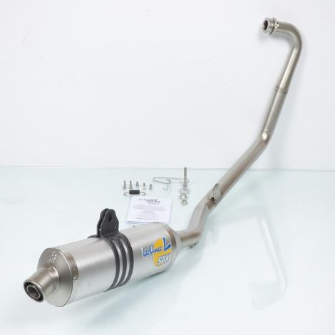 auspuff leovince für motorrad yamaha 150 yzf-r15 ie 2009 bis 2011 (1/4)