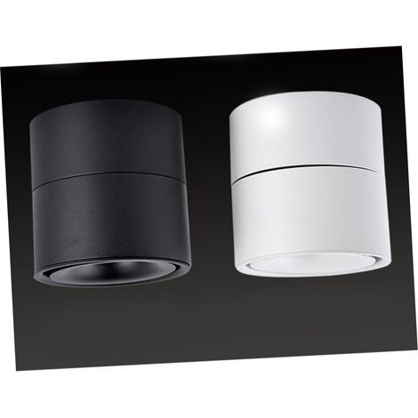 Faretto LED da incasso a soffitto orientabile da 10 W su binario, luce bianca fredda COB, testa regolabile, installazione a soffitto/parete (1/4)