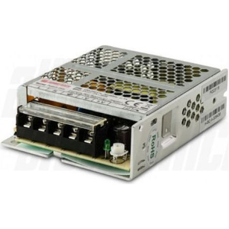 Alimentatore switching da 110-240v 25w 12v 2a alpha elettronica pu025-12/5