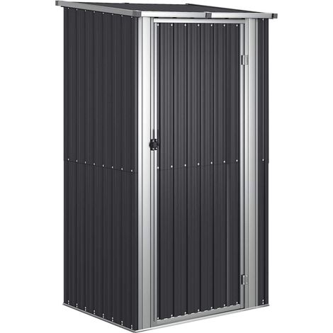 Maison Exclusive - Capanno da Giardino Antracite 118,5x97x209,5 cm Acciaio Zincato