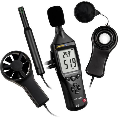 PCE Instruments PCE-EM 883 Anémomètre W351902 (1/5)