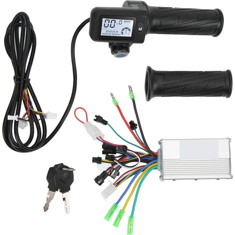 Kit contrôleur vélo électrique 36V 48V 350W, contrôleur sans balais pour trottinette, écran LCD 805 inclus.