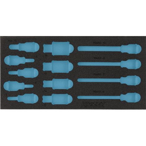 Hazet 2-Komponenten Weichschaumeinlage 163-220L, (LxB) 342 x 172 mm (1/3)