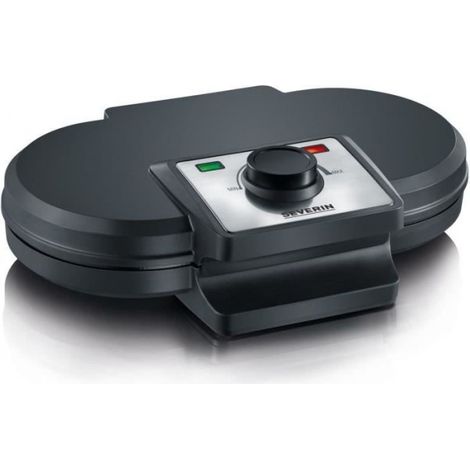 Machine a Gaufre - Gaufrier Electrique SEVERIN - WA2106 - Plaques forme coeur - Revetement anti-adhésif - 1200W (1/5)