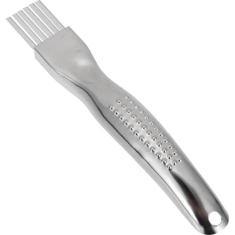 Coupe-Oignons Verts - Acier Inoxydable Alimentaire - Pour Ciboulette Oignon Gallois Poivron - 16,3 x 2 x 1 cm - 1 Pièce (1/5)