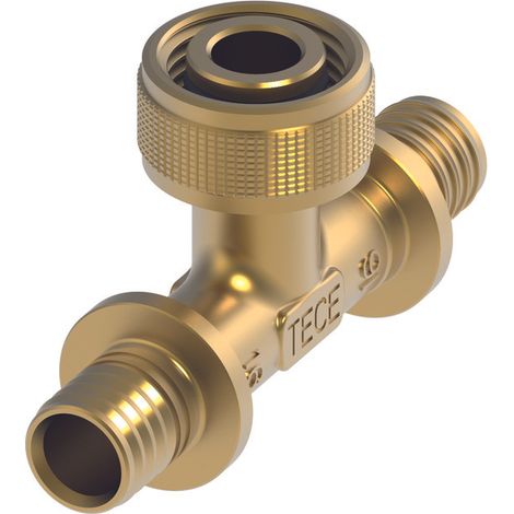 TECEflex Adaptateur rapide pièce en T sortie, dim. 16x1/2 \"x16,