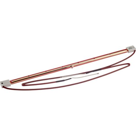 Lampe à infrarouge RS PRO 1200 W, SK15 230 V x 20mm 350 mm Or ( Prix pour 1 )