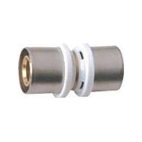 RACCORD DROIT DOUBLE IBP À PRESSER POUR MULTICOUCHE Dimension : Diam. 32