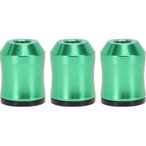 Tête de plongeur à vis, 3 pièces, anneau magnétique, supports de magnétiseur, outil ménager amovible, vert