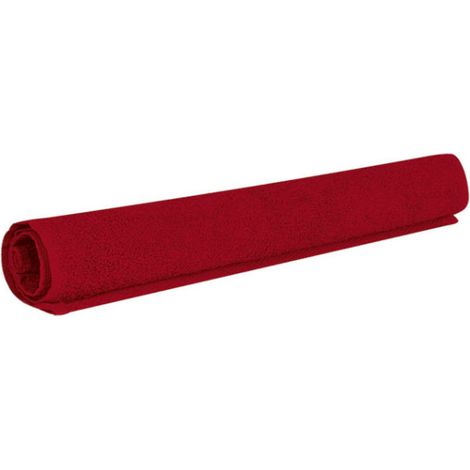 Toalla de tocador, cuarto, baño, spa Lyra VALENTO Rojo loto