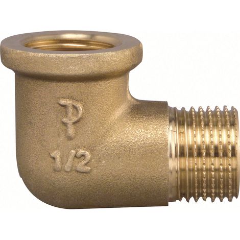 Codo de latón macho-Hembra FP-Pattaroni F92  1/4"