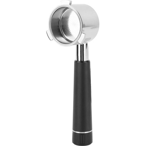 Porte-filtre à café sans fond pour machines à café Delonghi série 9 (modèles 9335, 9155, 9355 et 9665), noir. (1/5)