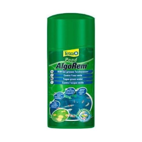TETRA POND ALGOREM tratamiento contra el agua verde en acuarios -