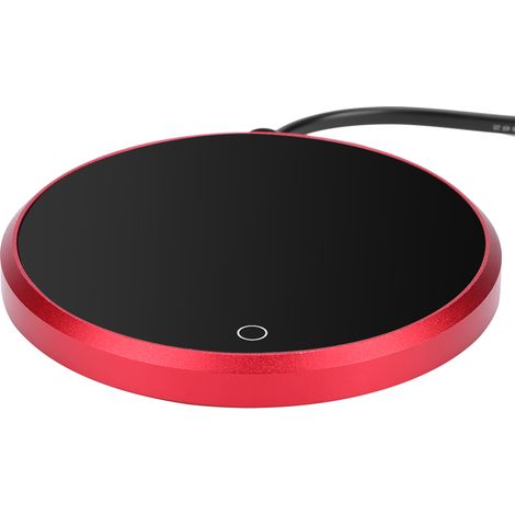 Sous-verre chauffant étanche à contact tactile pour café thé, support électrique réchaud (220V prise UE) (1/5)