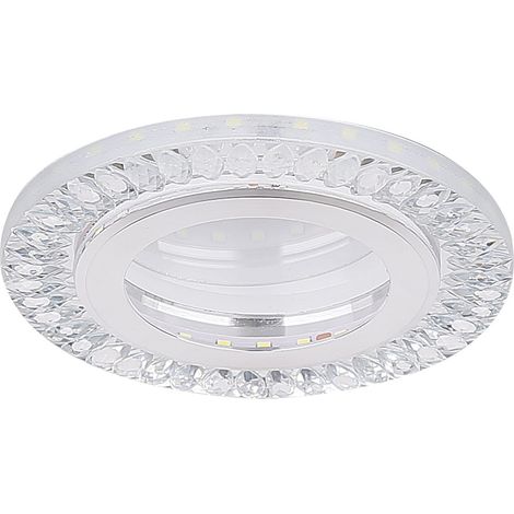 Plafonnier Candellux SSP 2xLED 10W 6500K chrome verre (1/2)