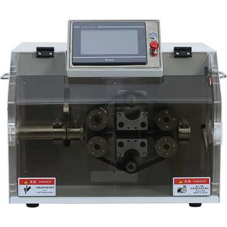 Spezzonatrice automatica per taglio tubi corrugati con lama circolare per apertura centrale del tubo corrugato (1/3)