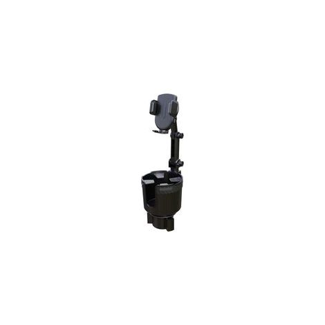 Porte-gobelet automobile multifonctionnel avec support pour téléphone portable et étui rétractable (1/5)