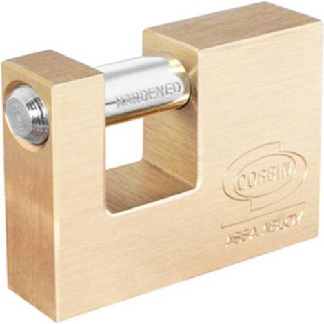 CORBIN PL311 LUCCHETTO P/SERRANDA 90MM OTTONATO