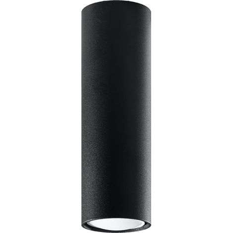 Lámpara de techo Bellix 1 GU10 negra Lumilo 10.103.01 (1/5)