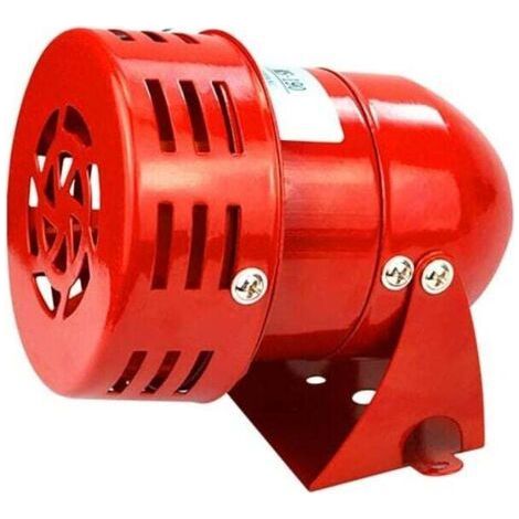 Alarm siren 220V Leistungsstarke Outdoor, 120dB Alarm siren, Rote Motor Led Sirene Metall Horn Industrie Bootsalarm (1/4)