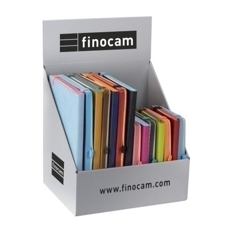 FINOCAM EXPOSITOR 14 CUADERNOS FLEXI MODERN FA5+F3 LISO C/SURTIDOS