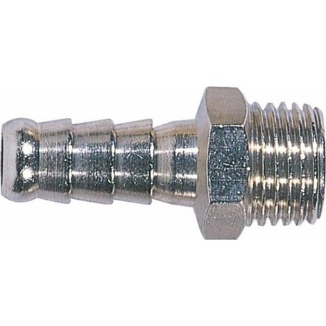 Raccord mâle 1/4" pour tuyau Ø 6 mm (Lot de 5) (1/2)