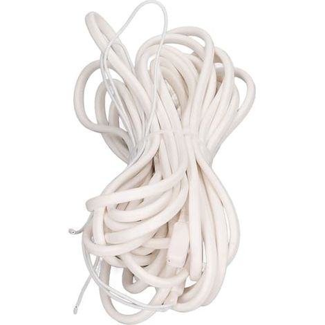 Câble chauffant pour tuyaux de 10 m, ruban chauffant 5 x 8 mm, 220 V CA, 400 W, étanche, protection hivernale contre le gel. (1/5)