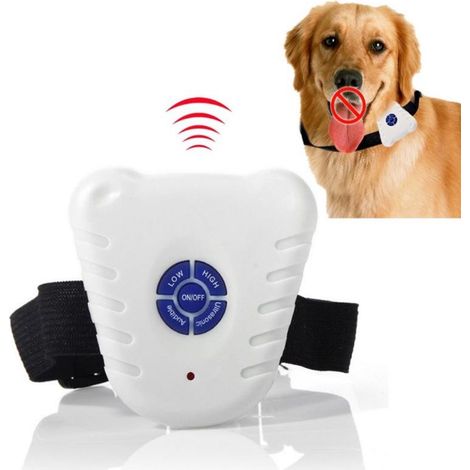 Collier anti-aboiement en 2 parties, adapté aux chiens de petite et moyenne taille. (1/5)