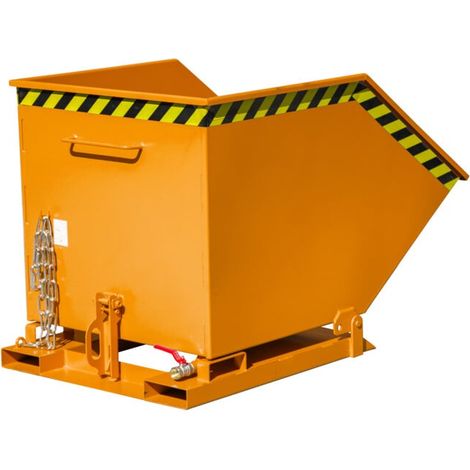 Bauer Südlohn Benne basculante à copeaux SKK 600, laquée, orange jaune