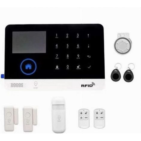 TrAdE Shop Traesio - Kit Sistema Di Allarme Intelligente Pg-103 Antifurto Casa Senza Fili Smart Wifi - (1/5)