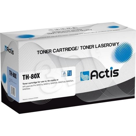 Actis TH-80X toner (replacement for HP 80X CF280X Standard 6900 pages black)