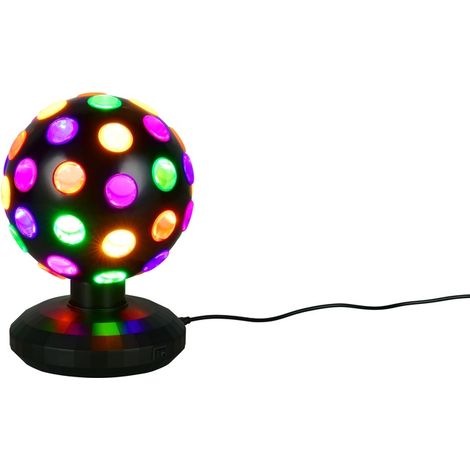Lampe de table décorative boule disco noire LED 1W ZERO RL (1/3)
