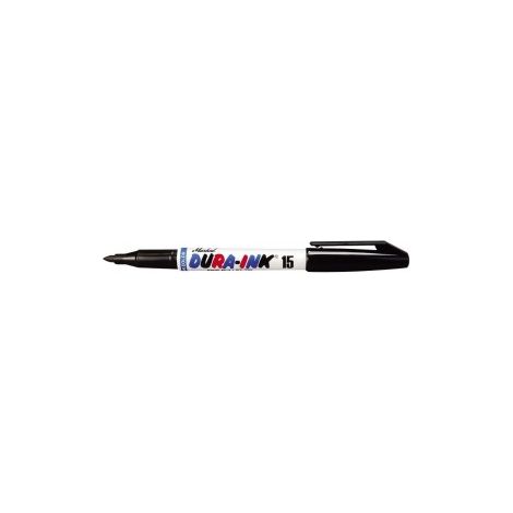 ROTULADOR DE TINTA PERMANENTE "DURA INK 15". FINO-BALA NEGRO - ACHA