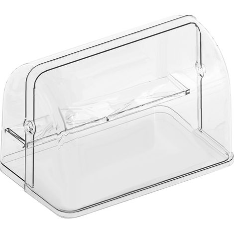 Vitrine transparente et pliable pour figurines, résistante à la poussière, en PET avec éclairage, pile incluse. (1/5)