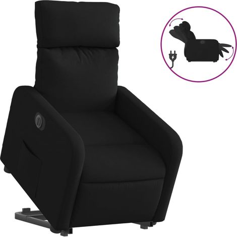Maison Exclusive - Relaxsessel mit Aufstehhilfe Elektrisch Schwar