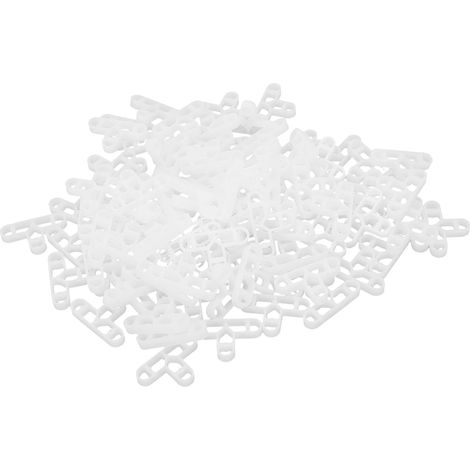 pour carrelage lot de 100 entretoises en plastique de 10 mm
