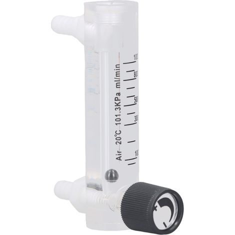 Testeur de Débit d'Air, Régulateur de Débitmètre à Gaz 10-1000 ml/min (1/5)