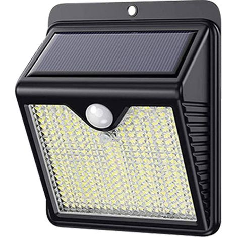 Éclairage Solaire avec Détecteur – 2 Pièces, 250 LED, Sans Fil, Jardin (1/3)