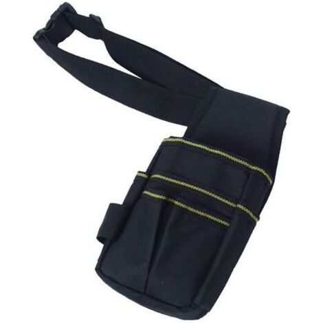 Sac De Ceinture Pour Outils De Quincaillerie Sac à Outils Multifonctionnel Oxford Imperméable Sac Porte-Outil Avec Ceinture Ajustable Pour Électricien, Plombier, Constructeur, Menuisier(900D)1PCS (1/4)