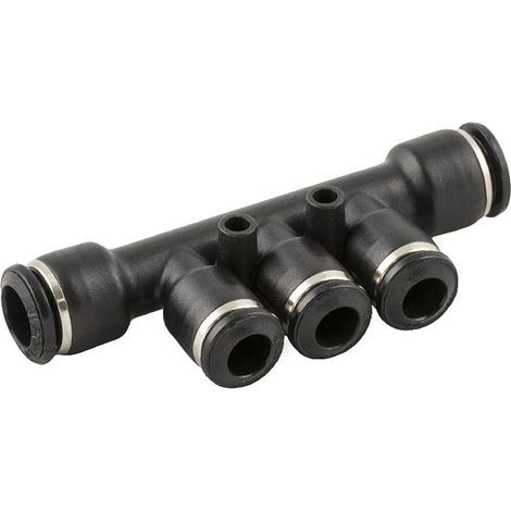 Nourrice RS PRO 3 sortie 8 mm Push-in 10 mm Push-in ( Prix pour Paquet de 10 ) (1/2)