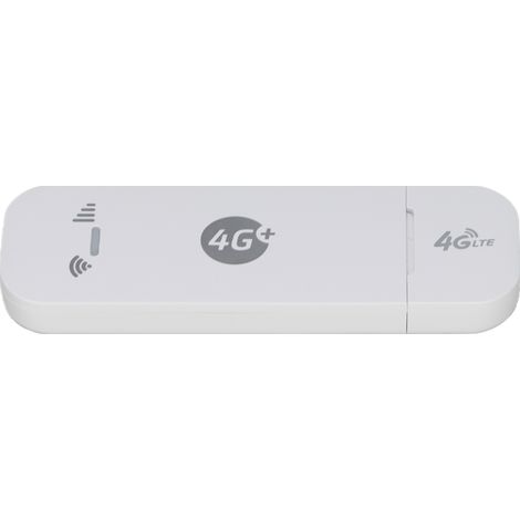 Adaptateur réseau U8 3G/4G avec carte SIM, modem Wi-Fi USB et routeur de voiture (blanc). (1/5)