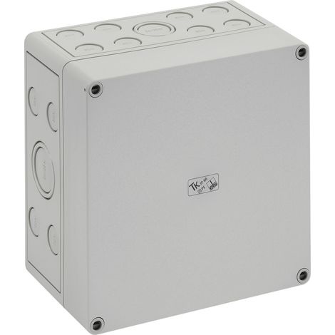 Spelsberg Caja vacía, gris, grado de protección IP66, resistencia al impacto IK07, clase de protección II, Ui 690V AC, tensión de aislamiento nominal 1000V DC, sin halógenos, 10590701